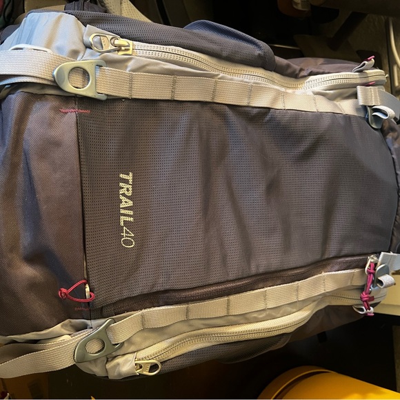 REI Gray and Purple Backpack with Modern Design and Durable Material - Picture 2 of 10